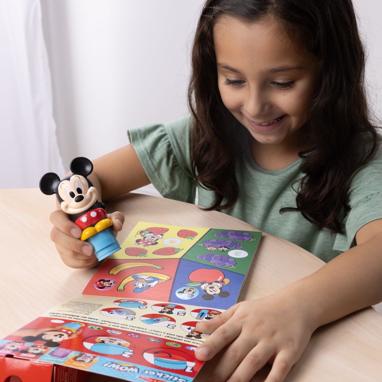 Sticker WOW!™ Disney Mickey Mouse Bundle: Activity Pad & Sticker Stamper + Mini Activity Pad and 200 Refill Stickers
