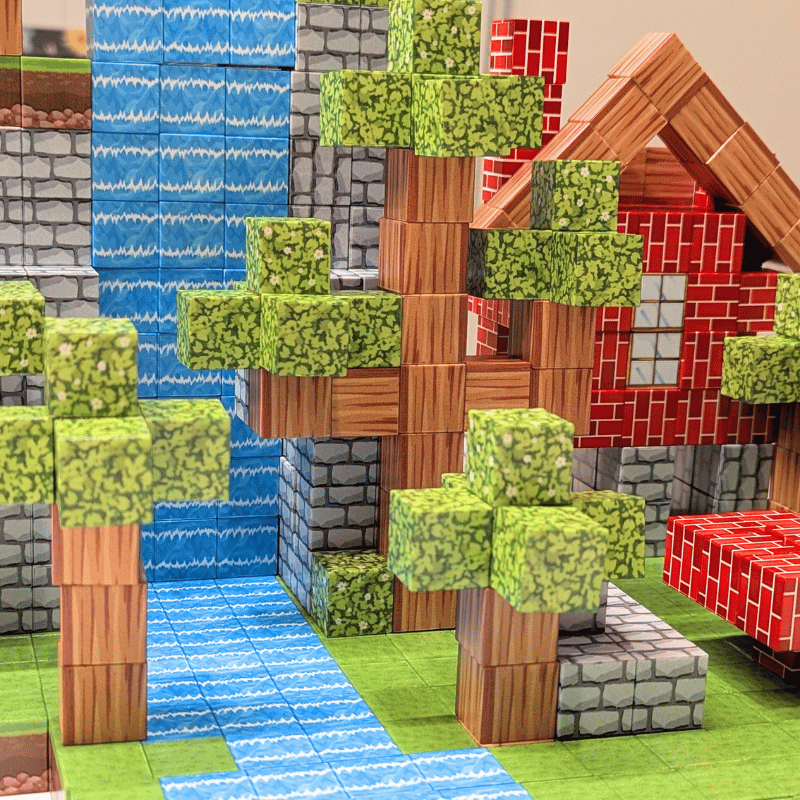 Magnetic Building Blocks