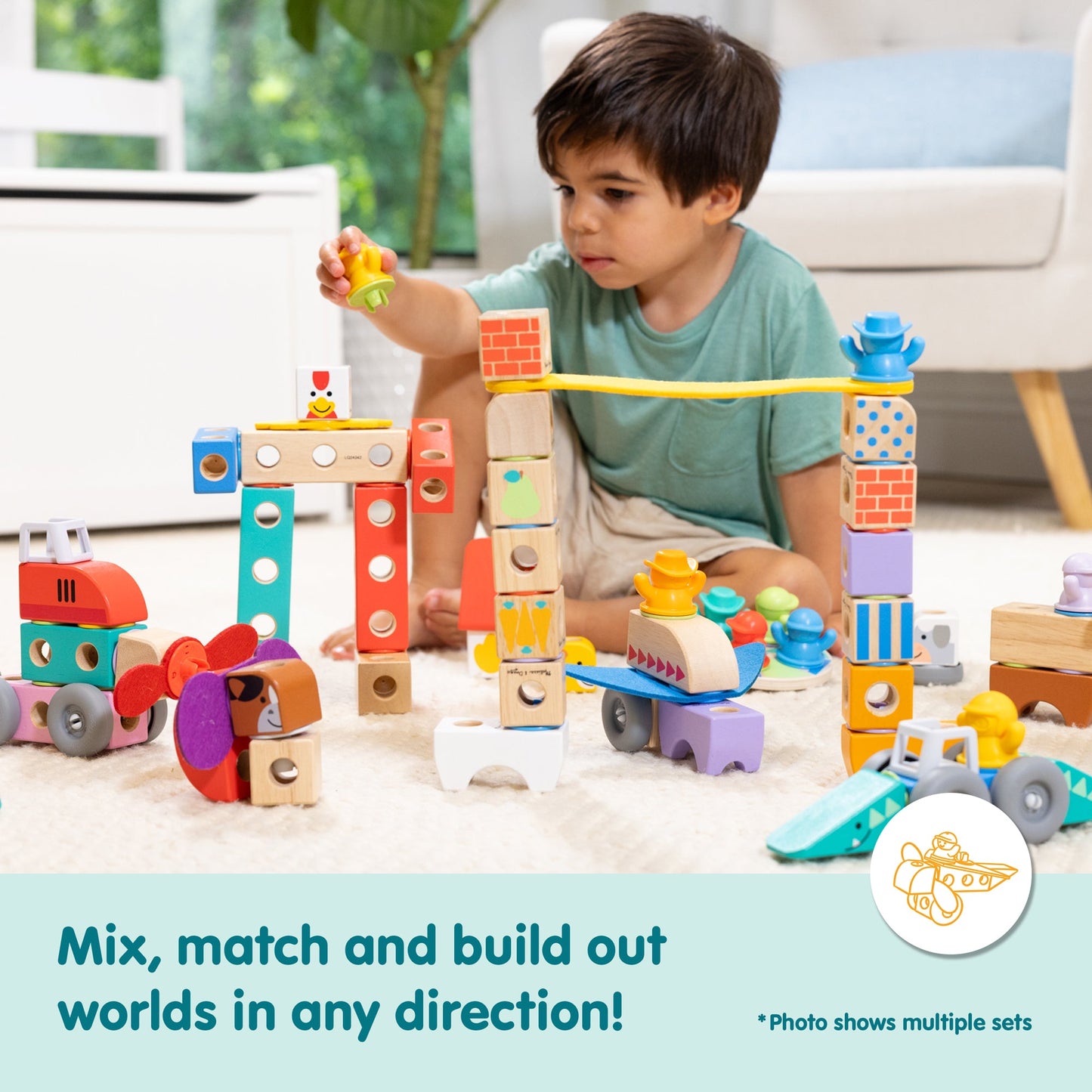 Blockables™ Farm Friends Play Set