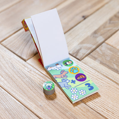 Sticker WOW!® Mini Activity Pad & Refill Stickers - Pets (200+ Stickers, Stamper Not Included)