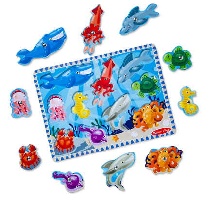 Fishing Magnetic Puzzle Game - 10 Pieces